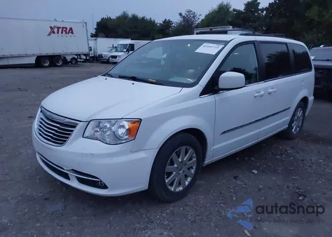 2016 Chrysler Town & Country Touring из США, поврежденный, VIN 2C4RC1BGXGR198617